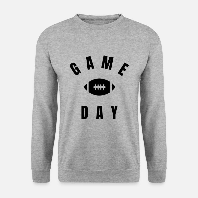 SPIELTAG - Unisex Pullover - Weißgrau meliert