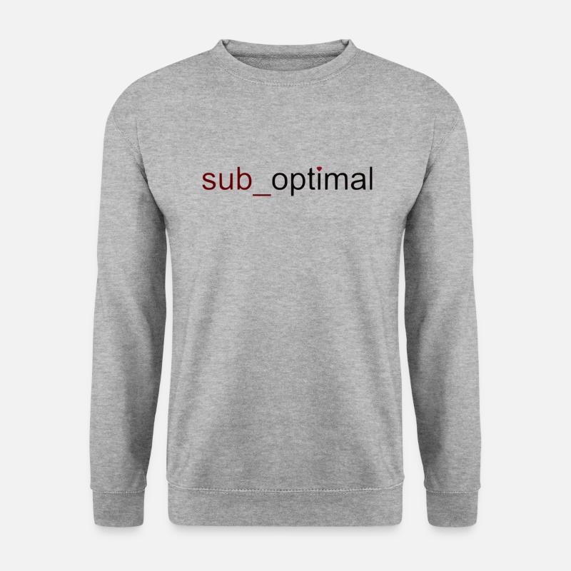 domsub-clothing.com - Unisex Pullover - Weißgrau meliert