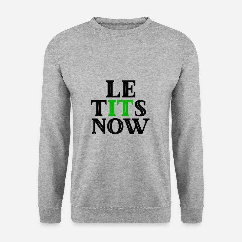 Ugly Christmas - Unisex Pullover - Weißgrau meliert
