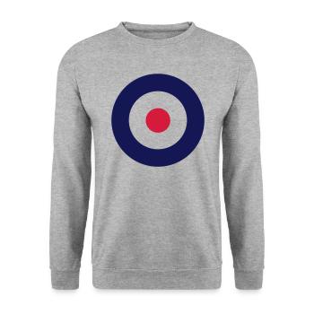 Mod Connexion pour les chemises blanches - Sweat-shirt Unisexe - gris chiné - Devant - Alina (178cm) & Michal (187cm)