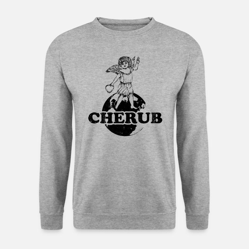Cherub - Unisex Pullover - Weißgrau meliert
