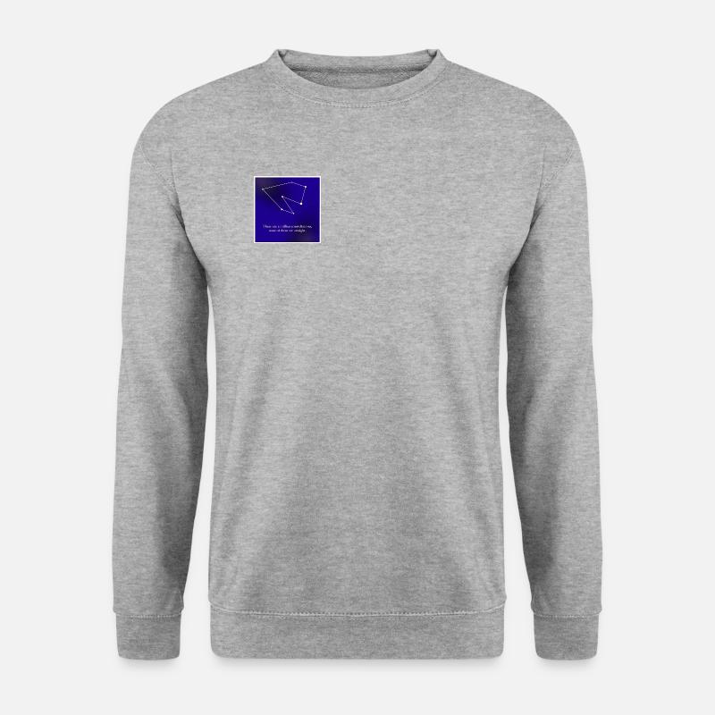 Constellation queer - Sweat-shirt Unisexe - gris chiné