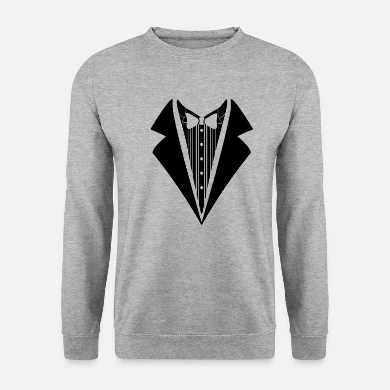 tuxedo black - Unisex Sweatshirt - salt & pepper