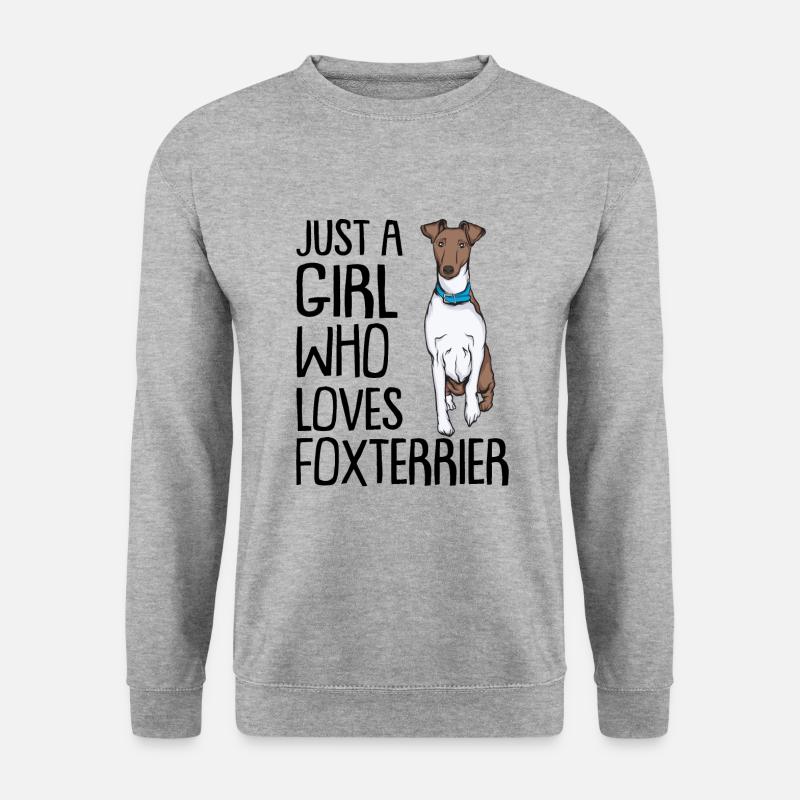 Fox terrier - Unisex Sweatshirt - salt & pepper