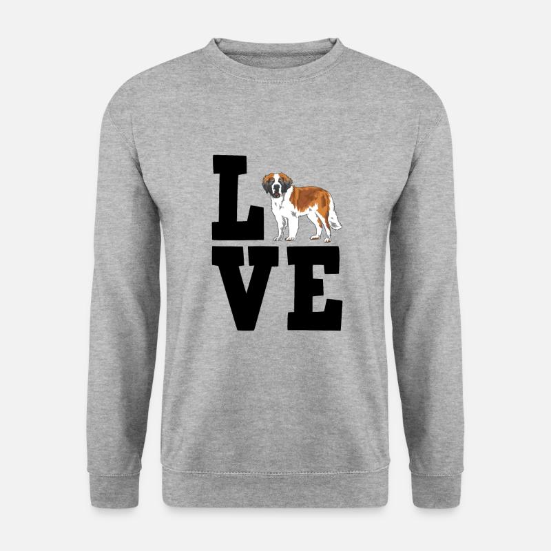 Saint Bernard - Unisex Sweatshirt - salt & pepper