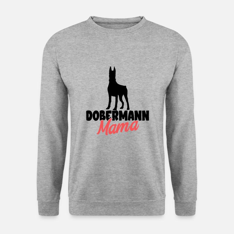 Doberman - Unisex Sweatshirt - salt & pepper