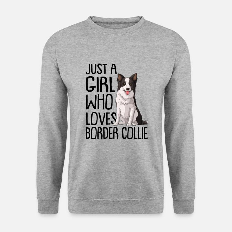 Border Collie - Unisex Sweatshirt - salt & pepper