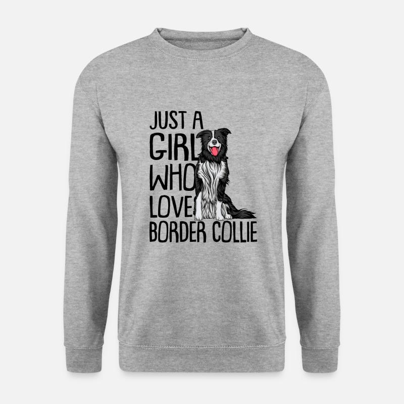 Border Collie - Unisex Sweatshirt - salt & pepper