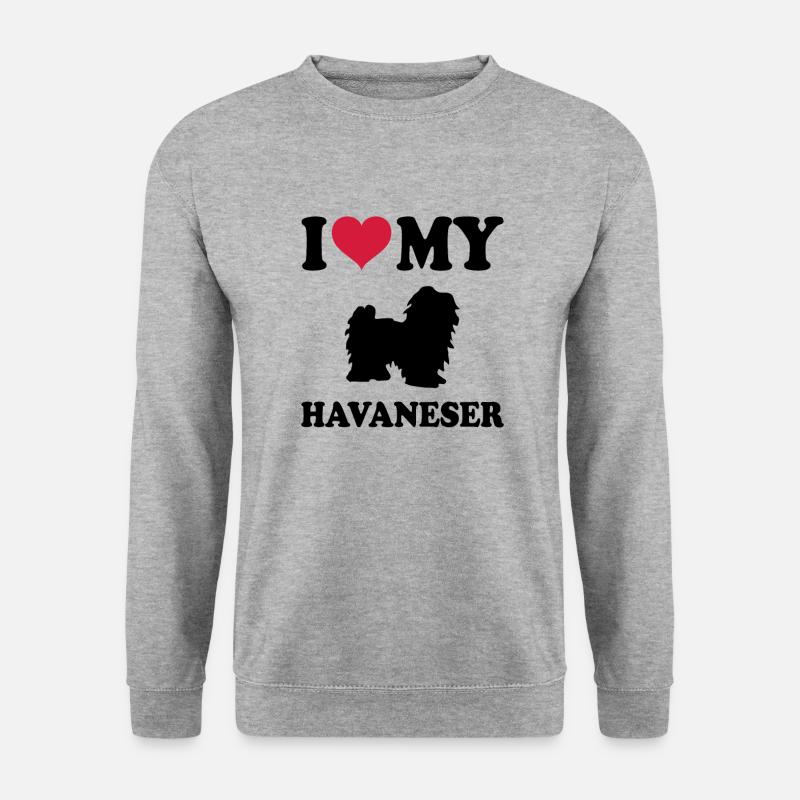 Havanese - Unisex Sweatshirt - salt & pepper