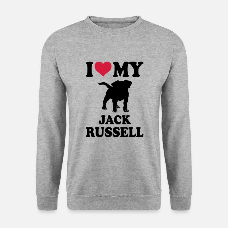Jack Russell Terrier - Unisex Sweatshirt - salt & pepper