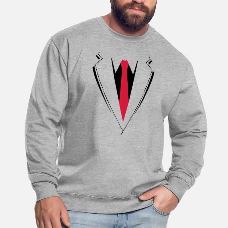 Fliege oder Krawatte Kostüm. Unisex Pullover