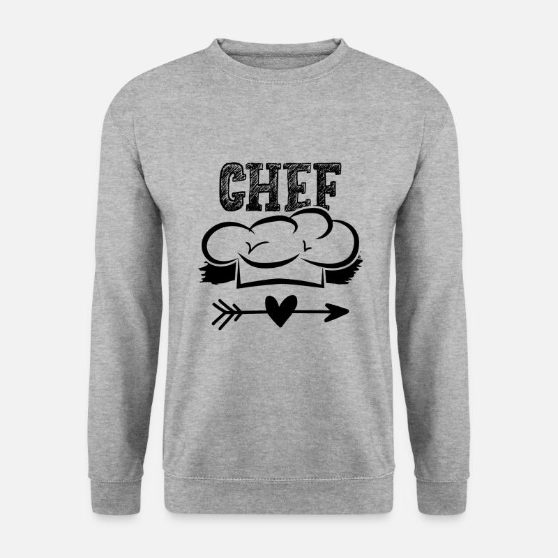 chef chef - Unisex Sweatshirt - salt & pepper