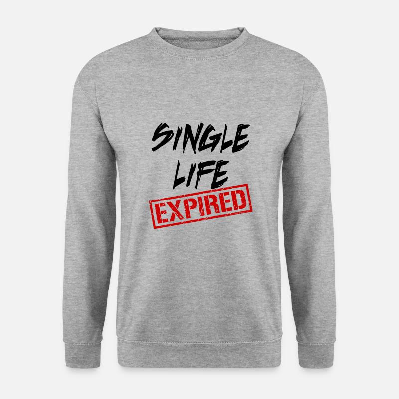 Junggesellenabschied - Unisex Pullover - Weißgrau meliert