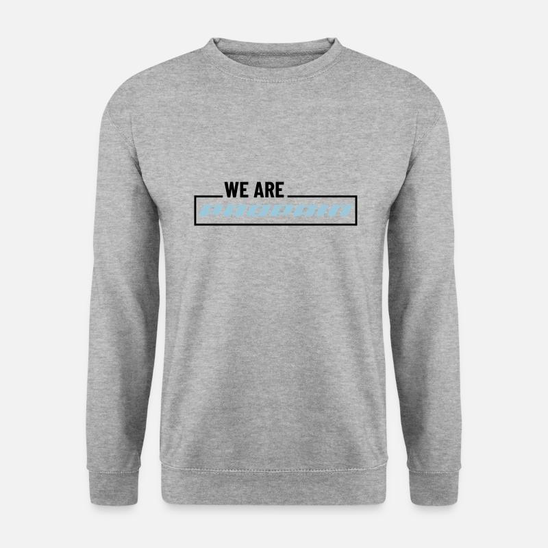 #wearepropain - Unisex Pullover - Weißgrau meliert