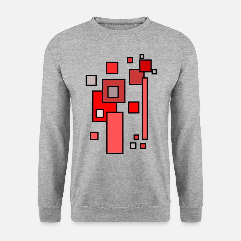 Building Blocks Architecture Pattern 2 - Unisex Sweatshirt - salt & pepper