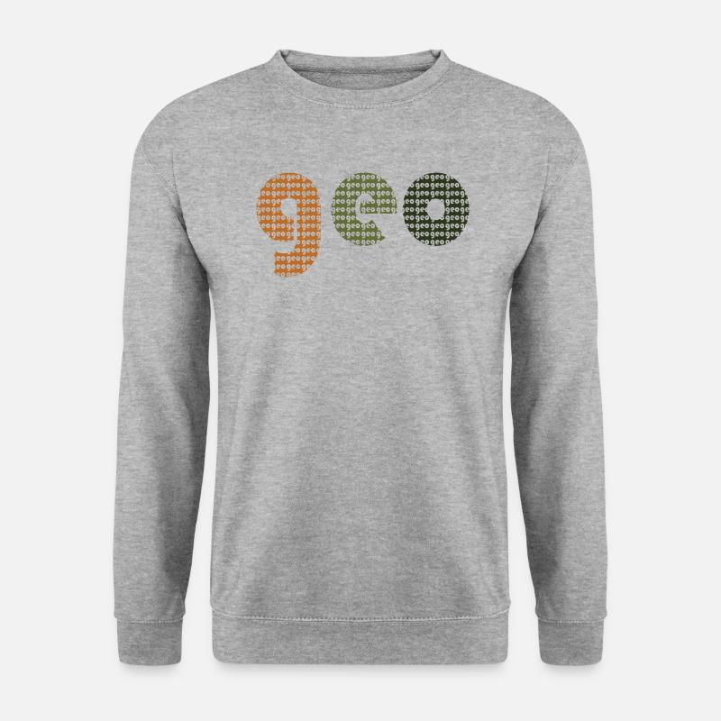 Geo - Unisex Sweatshirt - salt & pepper