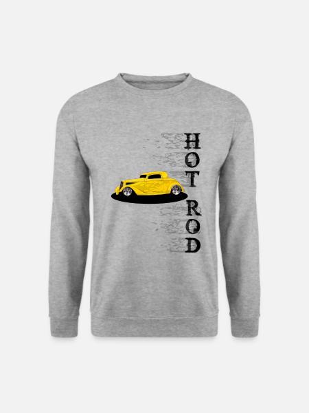 Hot Rod Power - Sweat-shirt Unisexe - gris chiné