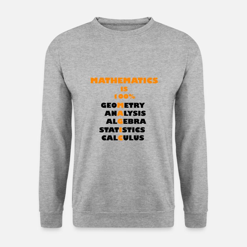 Math is magic! - Unisex Sweatshirt - salt & pepper