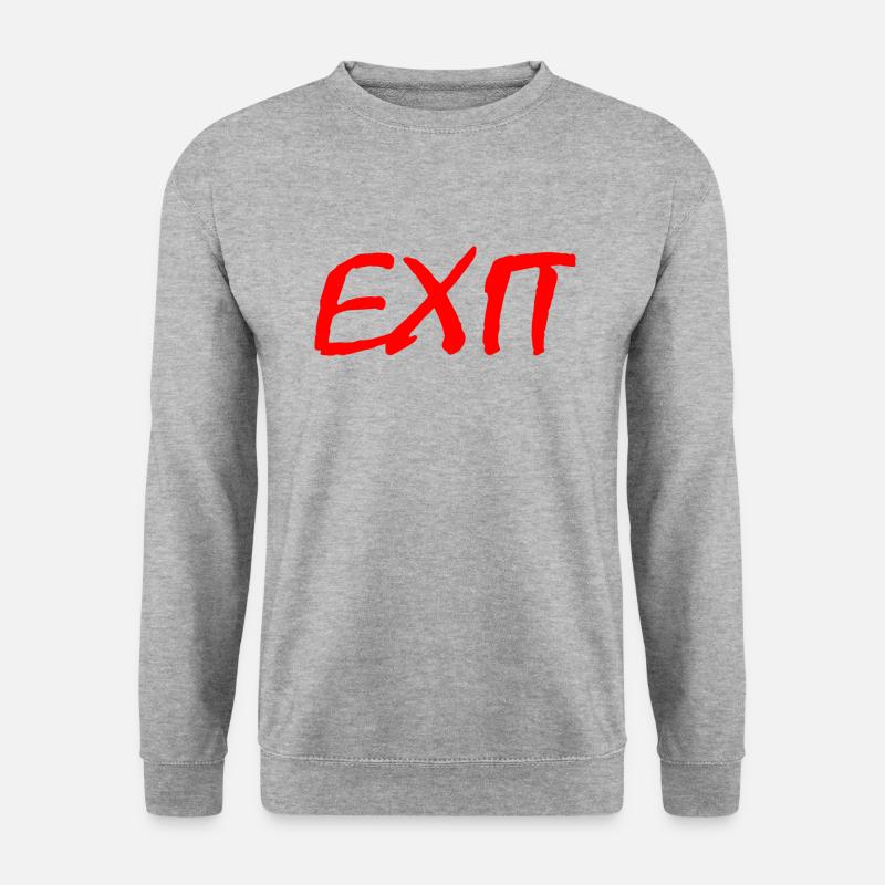 Exit - Unisex Sweatshirt - salt & pepper