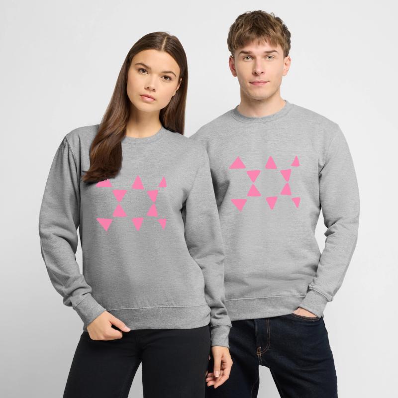 Triangular Pattern Triangular Shapes Unisex Sweatshirt