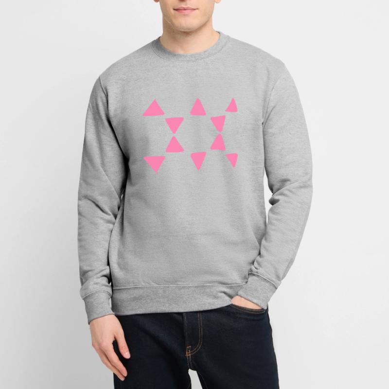 Triangular Pattern Triangular Shapes Unisex Sweatshirt