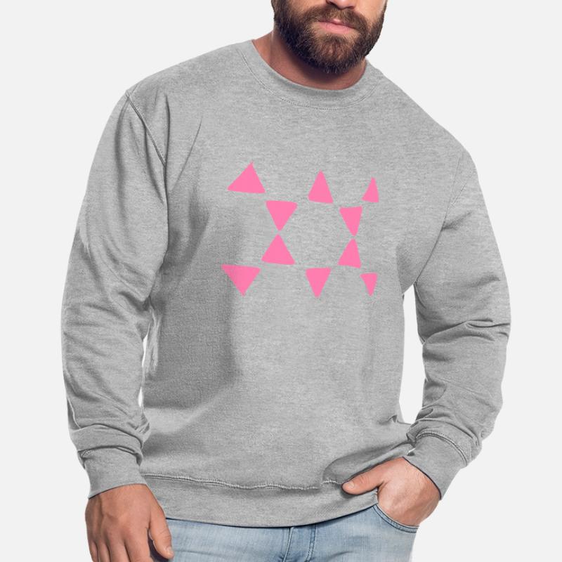 Triangular Pattern Triangular Shapes Unisex Sweatshirt