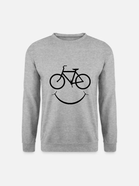 Love Bike Bike Saying Gift Shirt Tea - Unisex Sweatshirt - salt & pepper