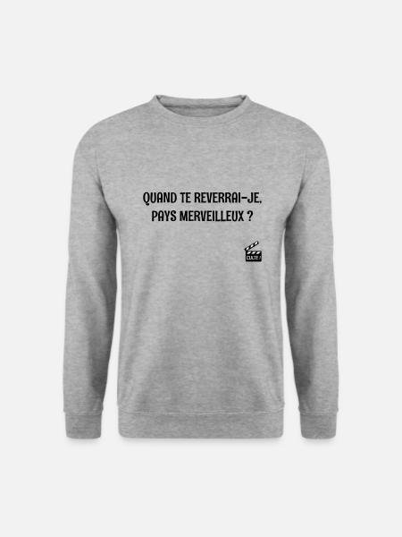 Quand te reverrai-je ? Les bronzés font du ski ! - Sweat-shirt Unisexe - gris chiné