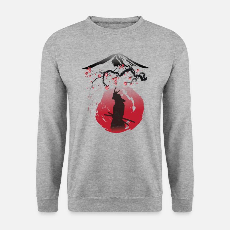Japan Samurai Art - Unisex Sweatshirt - salt & pepper