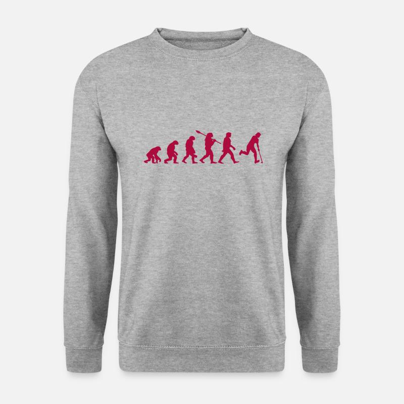 Evolution Hockey - Unisex Pullover - Weißgrau meliert