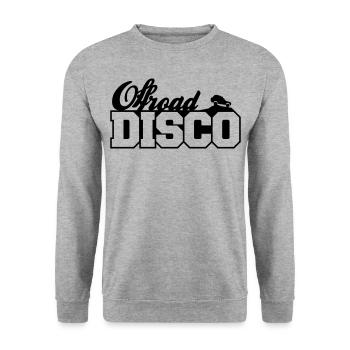 OD College - Sweat-shirt Unisexe - gris chiné - Devant - Alina (178cm) & Michal (187cm)
