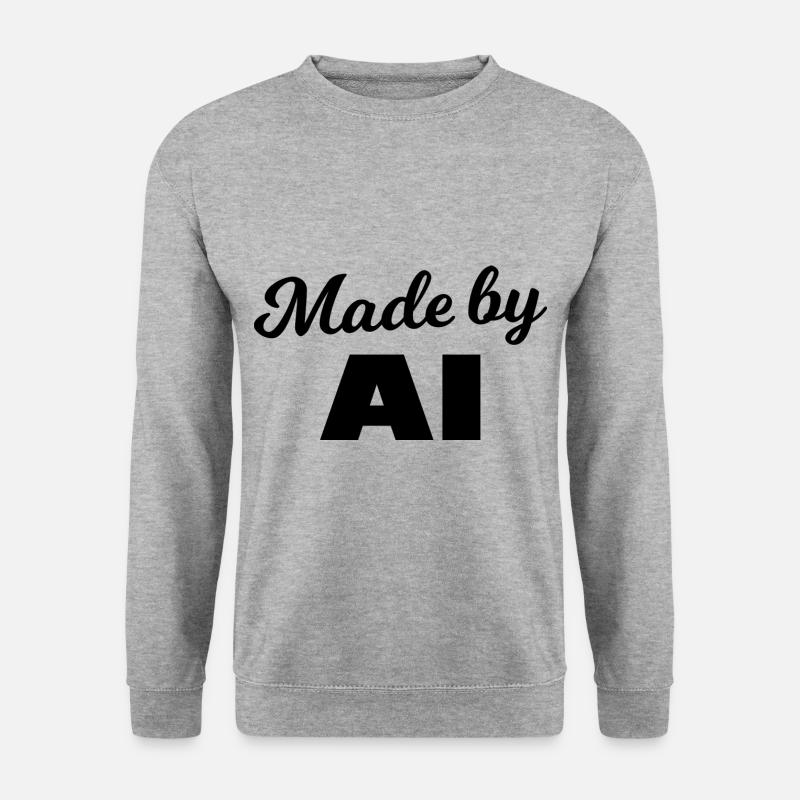 Made by AI - Unisex Sweatshirt - salt & pepper
