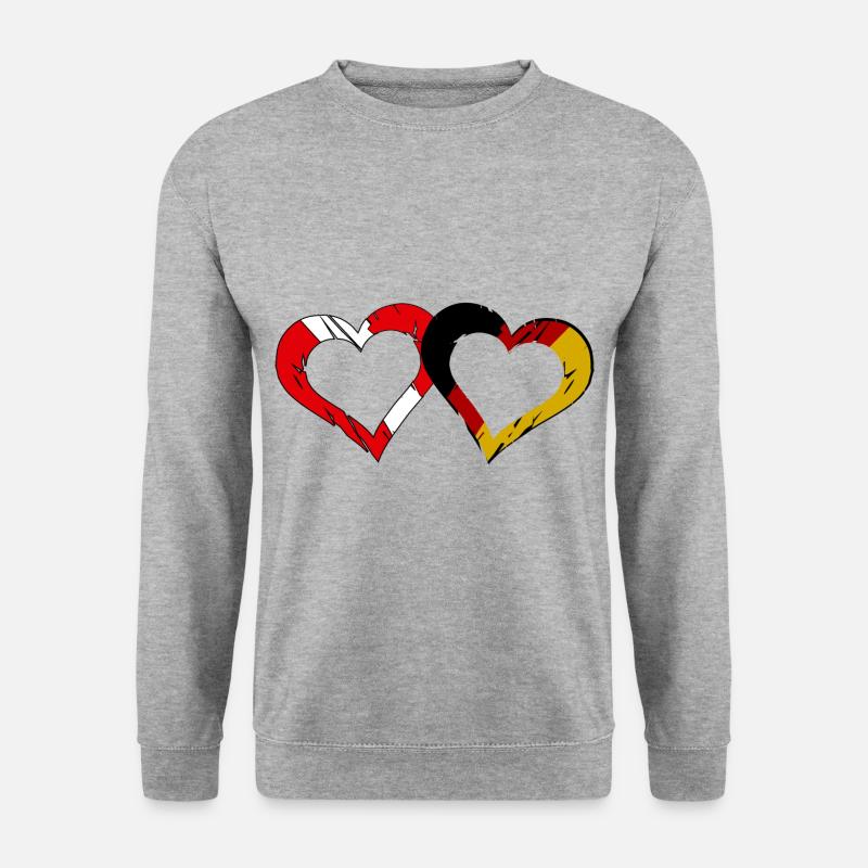 Austrio German Love - Unisex Sweatshirt - salt & pepper