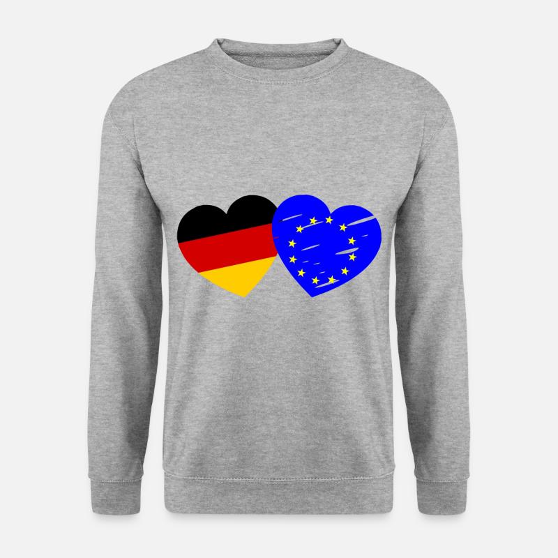 The German European Love - Unisex Sweatshirt - salt & pepper