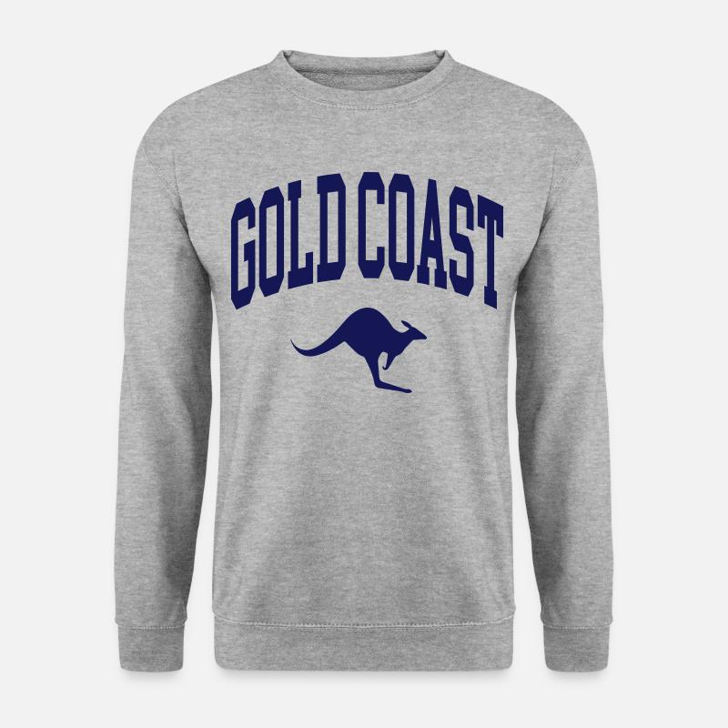 Gold Coast - Unisex Pullover - Weißgrau meliert