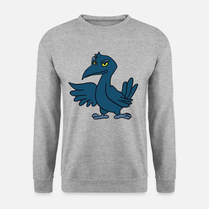 Krähe - Unisex Sweatshirt - salt & pepper