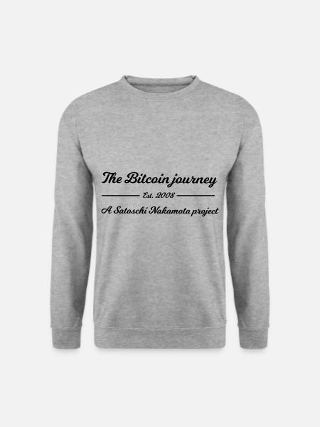Das Krypto Projekt - Unisex Pullover - Weißgrau meliert