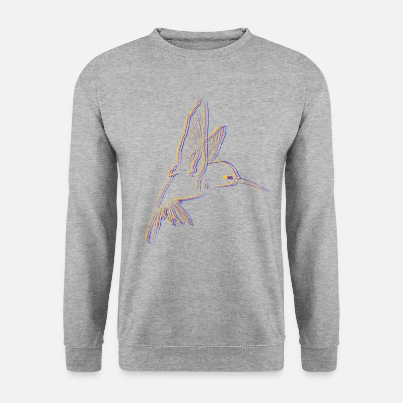 Hummingbird Effect - Unisex Sweatshirt - salt & pepper