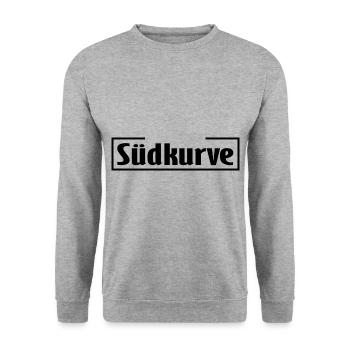 Die Ultras aus der Südkurve - Unisex Pullover - Weißgrau meliert - Vorne - Alina (178cm) & Michal (187cm)