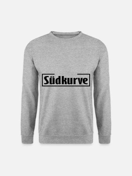 Die Ultras aus der Südkurve - Unisex Pullover - Weißgrau meliert