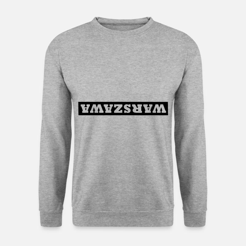 Fans de Varsovie - Sweat-shirt Unisexe - gris chiné
