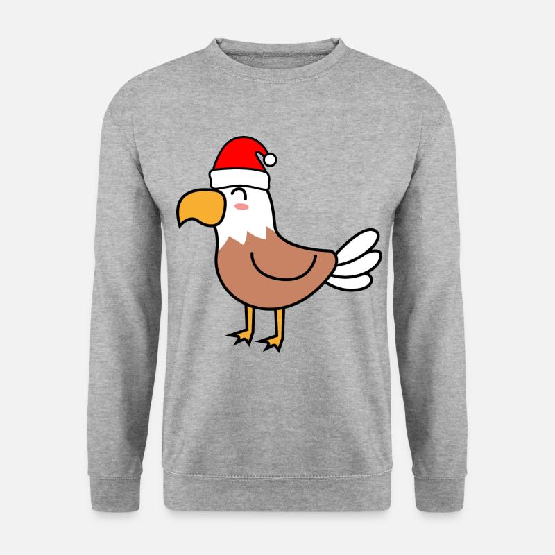 Eagle Comic Christmas Xmas - Unisex Sweatshirt - salt & pepper