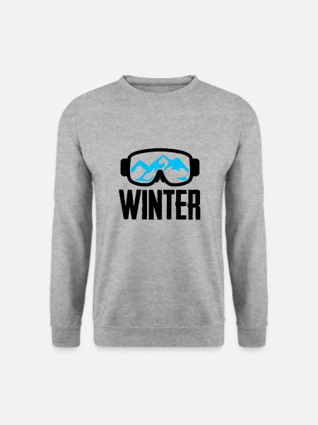 winter - Unisex Sweatshirt - salt & pepper