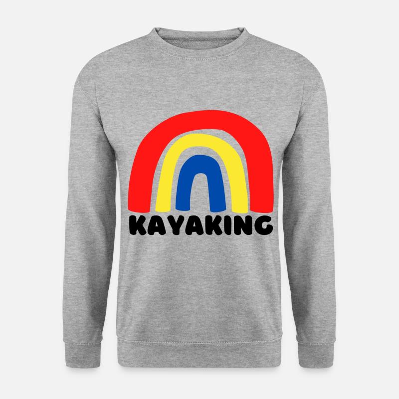 Kayaking Rainbow. - Unisex Sweatshirt - salt & pepper