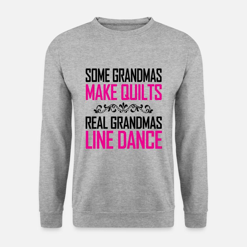 real grandmas like dance - Unisex Sweatshirt - salt & pepper