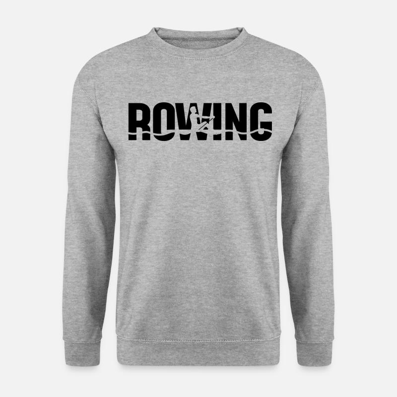 Rowers rowing oars team - Unisex Sweatshirt - salt & pepper