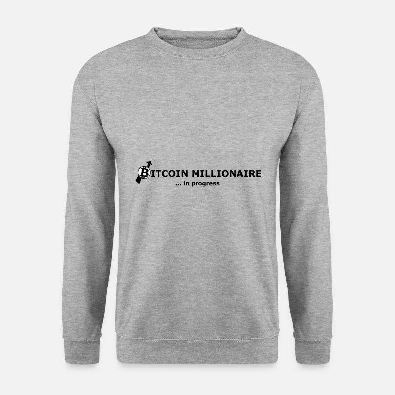 Bitcoin - Unisex Sweatshirt - salt & pepper
