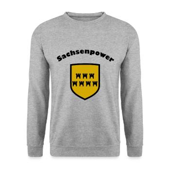 Le pouvoir de la Transylvanie - Sweat-shirt Unisexe - gris chiné - Devant - Alina (178cm) & Michal (187cm)