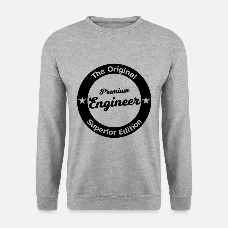 The best engineer - Unisex Sweatshirt - salt & pepper