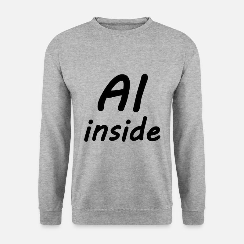 Robotique et codeurs - Sweat-shirt Unisexe - gris chiné